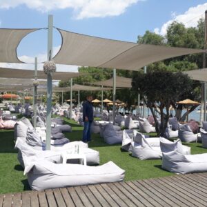 Σαλαμίνα – Beach Bar poofomania