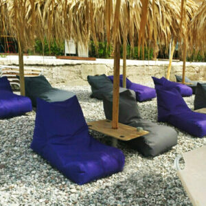 Λουτράκι – Beach Bar poofomania