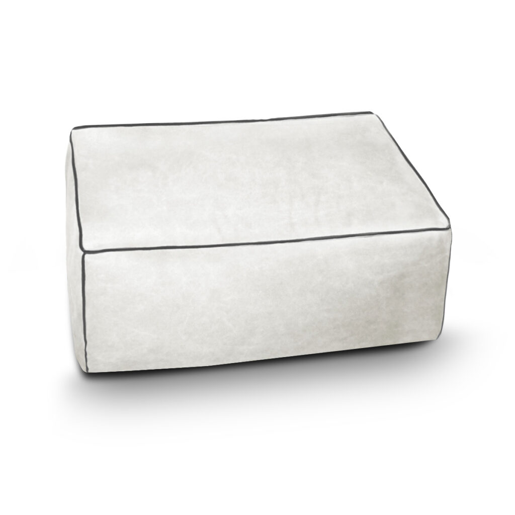 throne-σκαμπό πουφ